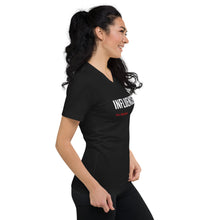 Load image into Gallery viewer, Influencer. Fire-Baptized. Unisex Short Sleeve V-Neck T-Shirt