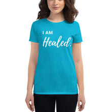 Load image into Gallery viewer, I Am Healed. Women's short sleeve t-shirt