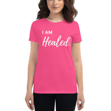 Load image into Gallery viewer, I Am Healed. Women's short sleeve t-shirt