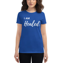 Load image into Gallery viewer, I Am Healed. Women's short sleeve t-shirt