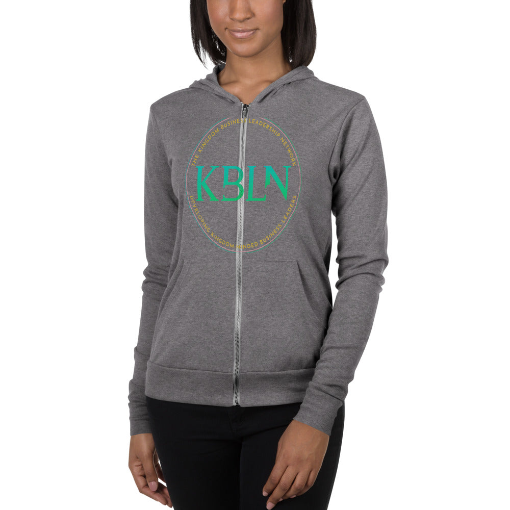 KBLN Unisex zip hoodie