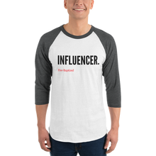 Load image into Gallery viewer, Influencer- FIre Baptized 3/4 sleeve raglan shirt