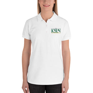 KBLN Stamp Logo Embroidered Women's Polo Shirt