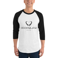 Load image into Gallery viewer, Agapelife Signature- 3/4 Sleeve Unisex Baseball Tee