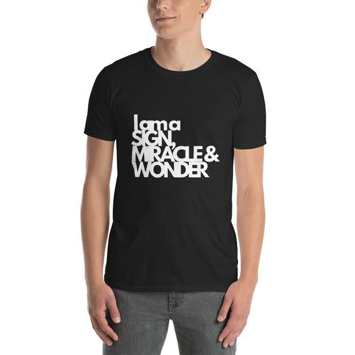 Unisex Sign, Wonder & Miracle T-Shirt