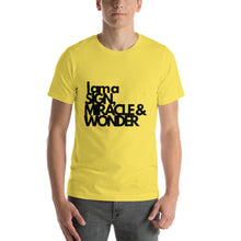 Load image into Gallery viewer, Unisex Sign, Wonder &amp; Miracle T-Shirt