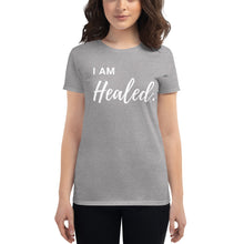 Load image into Gallery viewer, I Am Healed. Women&#39;s short sleeve t-shirt