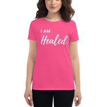 Load image into Gallery viewer, I Am Healed. Women&#39;s short sleeve t-shirt