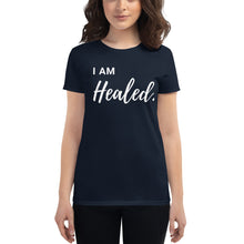 Load image into Gallery viewer, I Am Healed. Women&#39;s short sleeve t-shirt